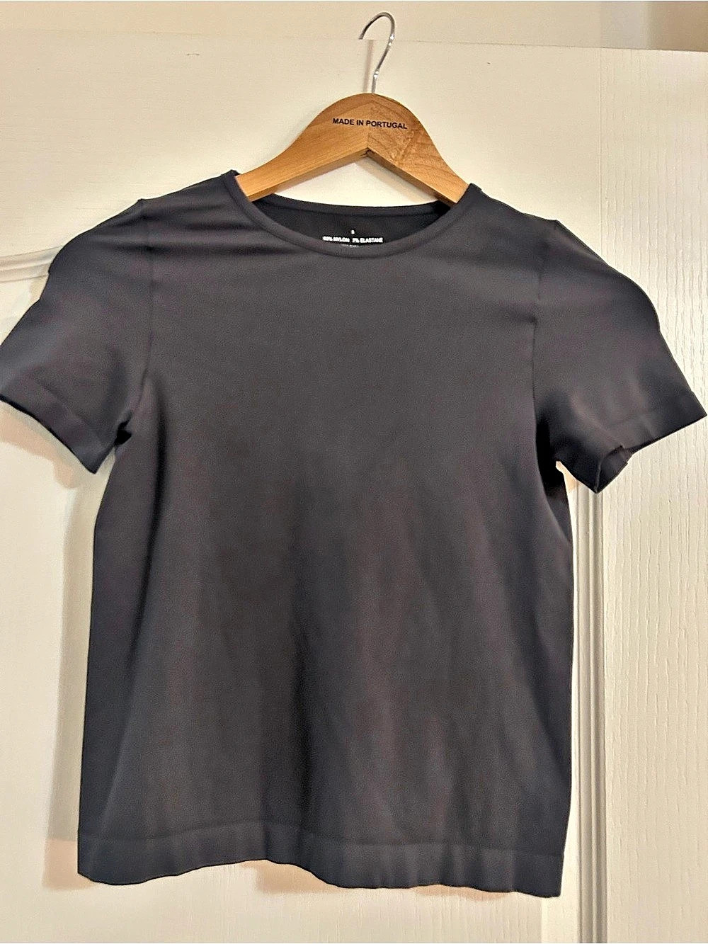 SKIMS DUP Fits Everybody Short Sleeve T-Shirt Black